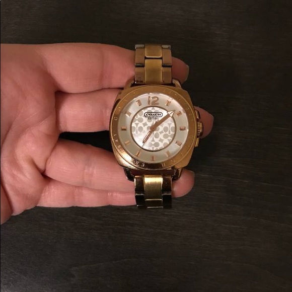 Unique Rose gold Coach Watch - Picture 3 of 3